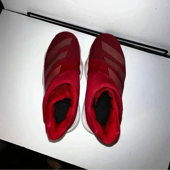 Authentic Adidas Harden B/E 3 Red/White-Solar Orange Size 4 G26151 - Picture 5 of 8